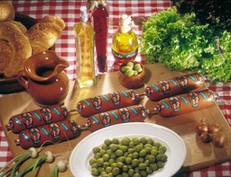 [10044] ZAHRA-POLLO/TERNERA CON ACEITUNAS 3X220G HALAL