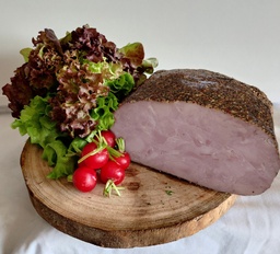 [16041] PECHUGA DE PAVO COCIDO CON ESPECIAS DE PASTRAMI HALAL